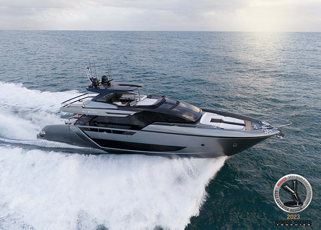 Everyone votes Ferretti Group: five awards at the World Yachts Trophies 2023!