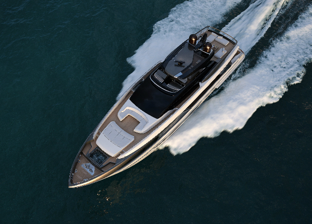 Introducing the Riva 110’: the largest flybridge